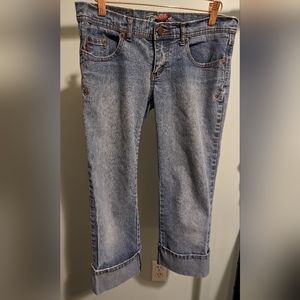 Tyte cropped jean capris